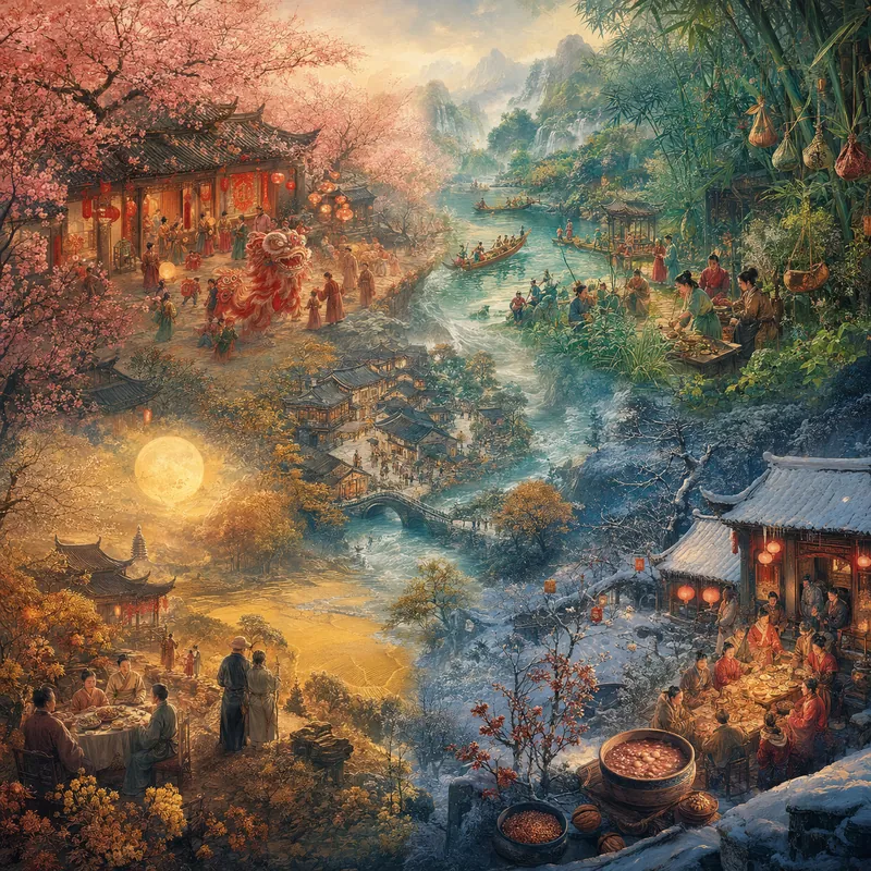 臘八節 · 伝統的風習